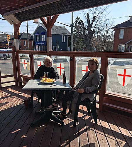 Enjoy our Outdoor Patio